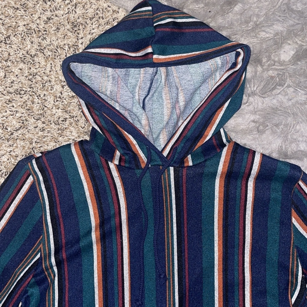BeBop Multicolor Striped Hoodie - Picture 4 of 9